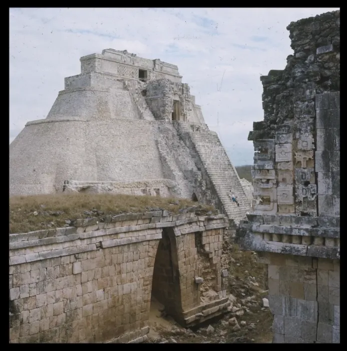 Framed Print : Uxmal / Temple Magician Framed Print : Uxmal / Temple Magician