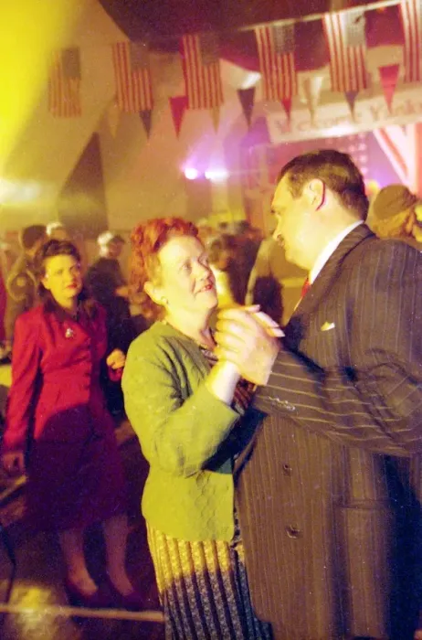 Framed Print : V E Day Dance Framed Print : V E Day Dance