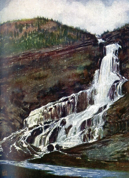 Vaefos, Hildal, Hardanger Waterfall