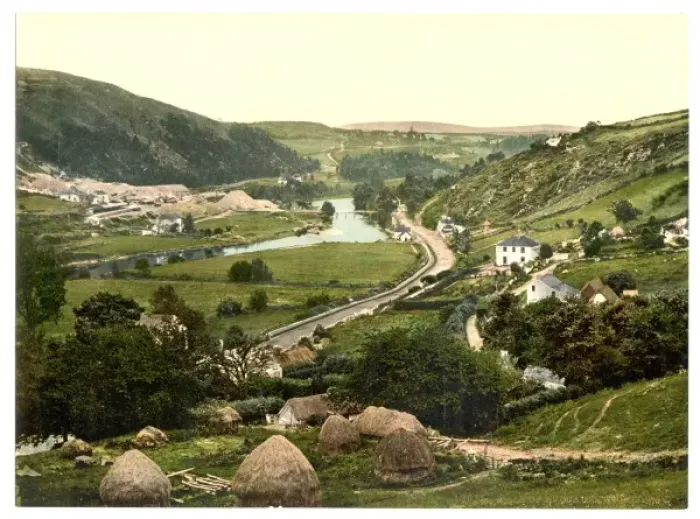 Framed Print : Vale of Avoca. County Wicklow, Ireland Framed Print : Vale of Avoca. County Wicklow, Ireland
