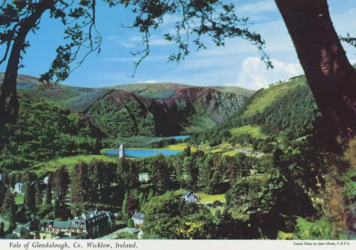 Framed Print : Vale of Glendalough, County Wicklow Ireland Framed Print : Vale of Glendalough, County Wicklow Ireland