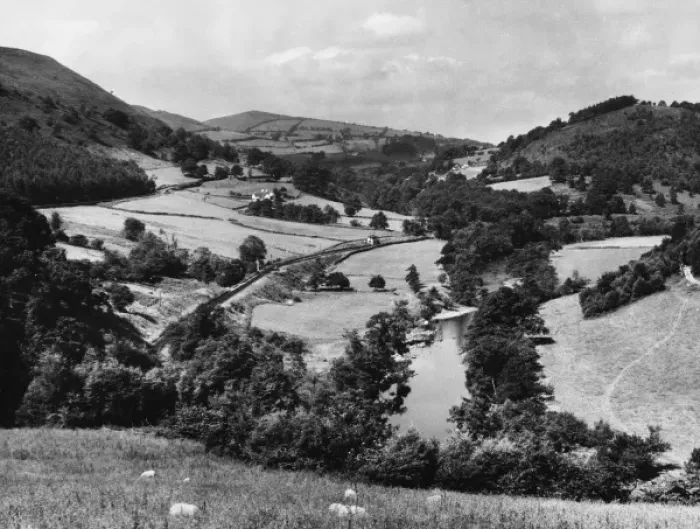 Framed Print : The Vale of Llangollen Framed Print : The Vale of Llangollen