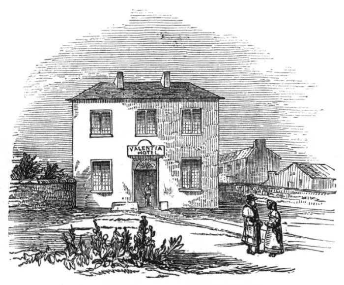 Framed Print : Valentia Hotel, County Kerry Framed Print : Valentia Hotel, County Kerry
