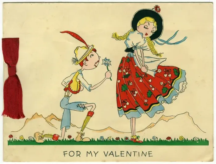 Framed Print : Valentine card, Alpine Love Framed Print : Valentine card, Alpine Love