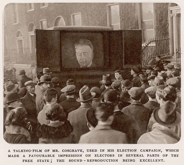 The De Valera-Cosgrove election, Ireland