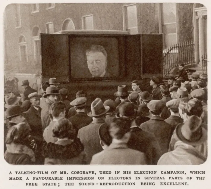 Framed Print : The De Valera-Cosgrove election, Ireland Framed Print : The De Valera-Cosgrove election, Ireland