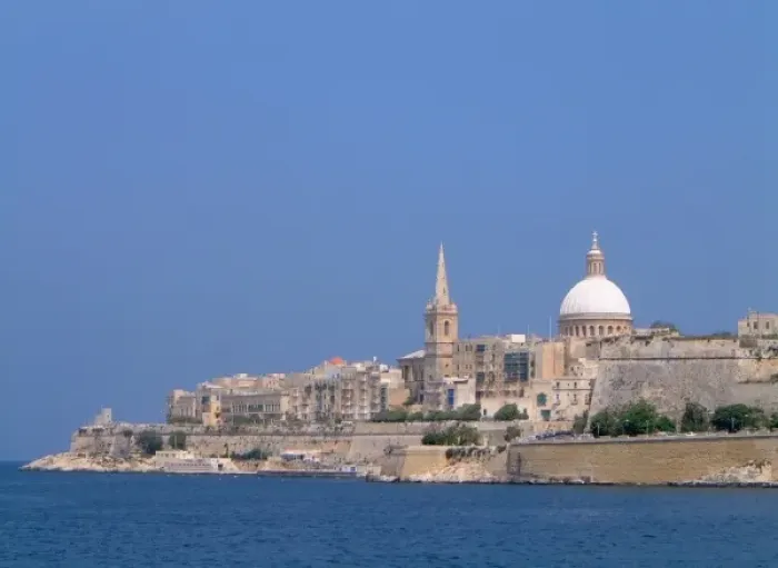 Framed Print : Valletta / Malta / Profile Framed Print : Valletta / Malta / Profile