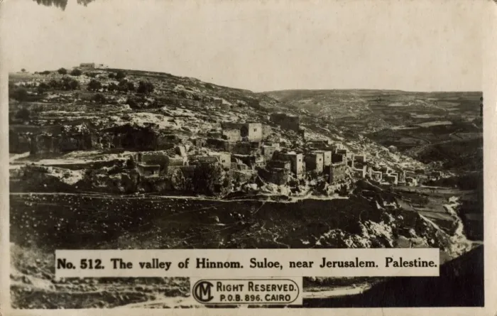 Framed Print : Valley of Hinnom, Suloe, near Jerusalem Framed Print : Valley of Hinnom, Suloe, near Jerusalem