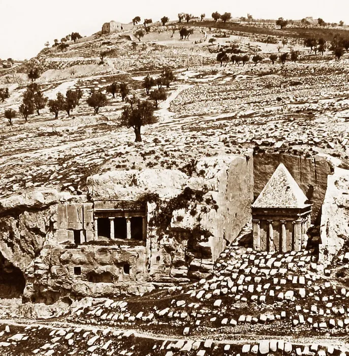 Framed Print : Valley of Jehoshaphat, Israel Framed Print : Valley of Jehoshaphat, Israel