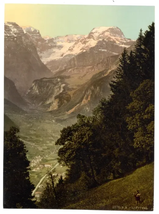 Framed Print : The Valley of Linth (Lintthal) and the Todi, Glarus, Switzer Framed Print : The Valley of Linth (Lintthal) and the Todi, Glarus, Switzer