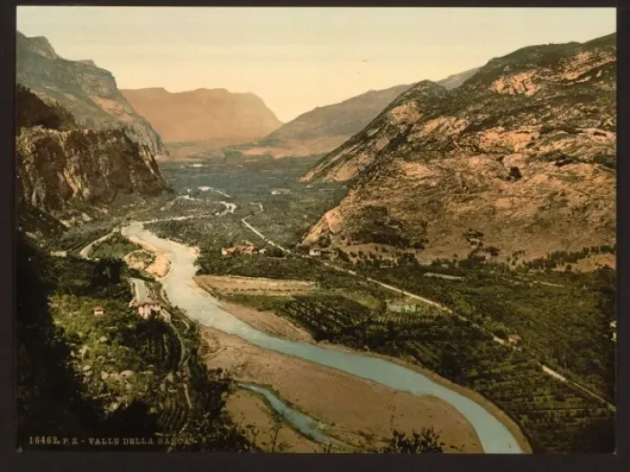 Framed Print : Valley of Sarca, Arco, Lake Garda, Italy Framed Print : Valley of Sarca, Arco, Lake Garda, Italy