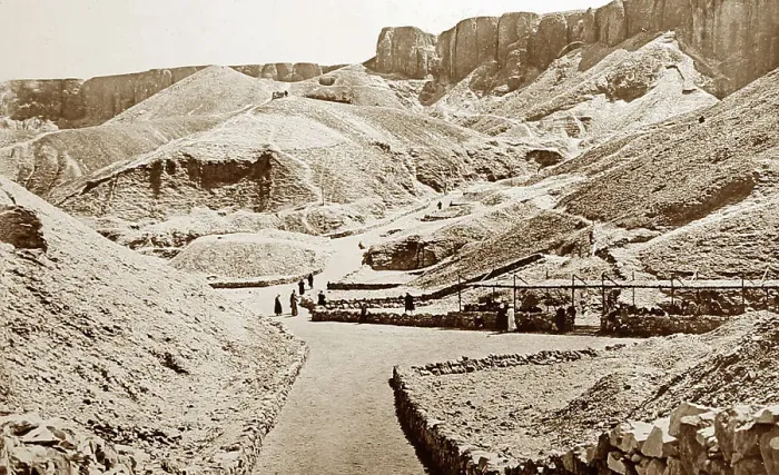 Framed Print : Valley of the Tombs, Egypt, Victorian period Framed Print : Valley of the Tombs, Egypt, Victorian period