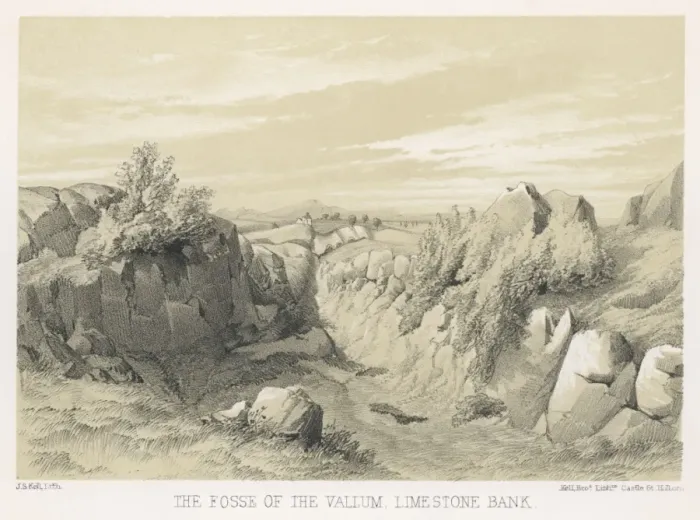 Framed Print : Vallum on Hadrians Wall Framed Print : Vallum on Hadrians Wall