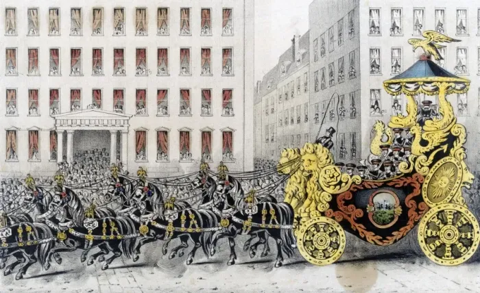 Framed Print : Van Amburgh & Cos. Triumphal Car Framed Print : Van Amburgh & Cos. Triumphal Car