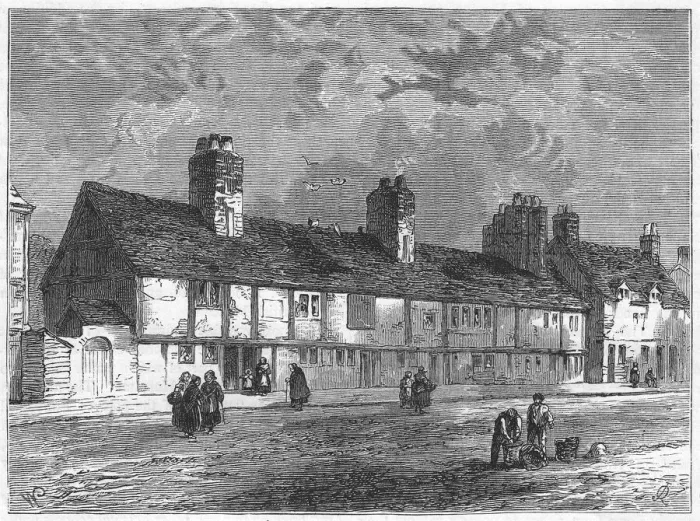 Framed Print : Van Duns almshouses Framed Print : Van Duns almshouses