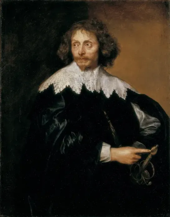 Framed Print : VAN DYCK, Sir Anthony (1599-1641). Portrait of Framed Print : VAN DYCK, Sir Anthony (1599-1641). Portrait of