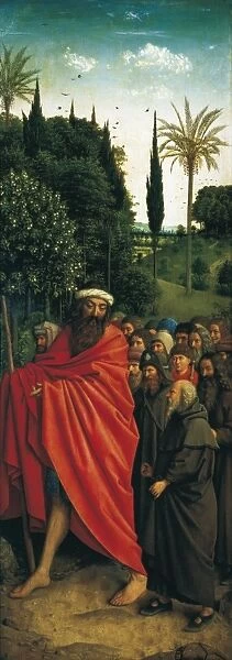 VAN EYCK, Hubert and Jan. Ghent Altarpiece