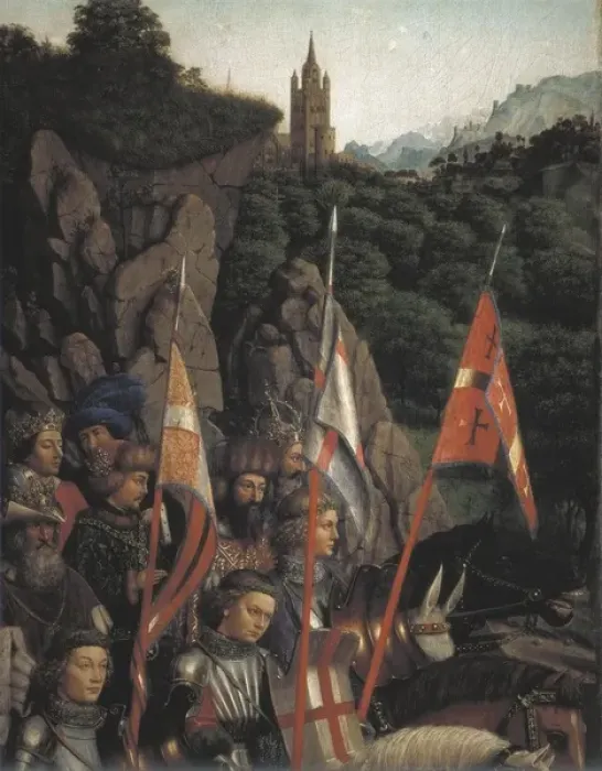 Framed Print : VAN EYCK, Hubert and Jan. Ghent Altarpiece Framed Print : VAN EYCK, Hubert and Jan. Ghent Altarpiece