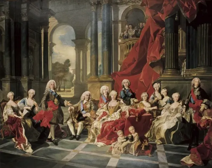 Framed Print : VAN LOO, Louis Michel (1707-1771) Framed Print : VAN LOO, Louis Michel (1707-1771)