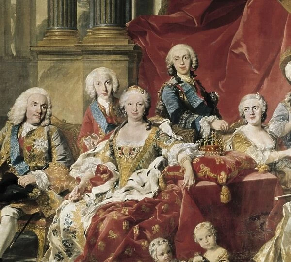 VAN LOO, Louis Michel (1707-1771). The Family