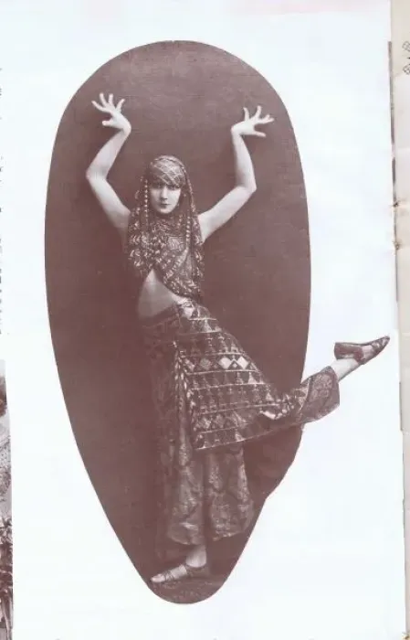 Framed Print : Vana-Yami, one of the dancers at the Moulin Rouge Framed Print : Vana-Yami, one of the dancers at the Moulin Rouge