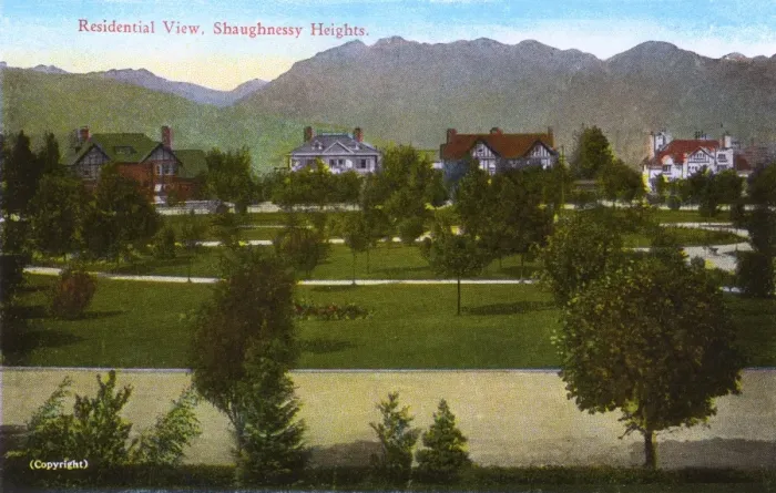 Framed Print : Vancouver, British Columbia, Canada - Shaughnessy Heights Framed Print : Vancouver, British Columbia, Canada - Shaughnessy Heights