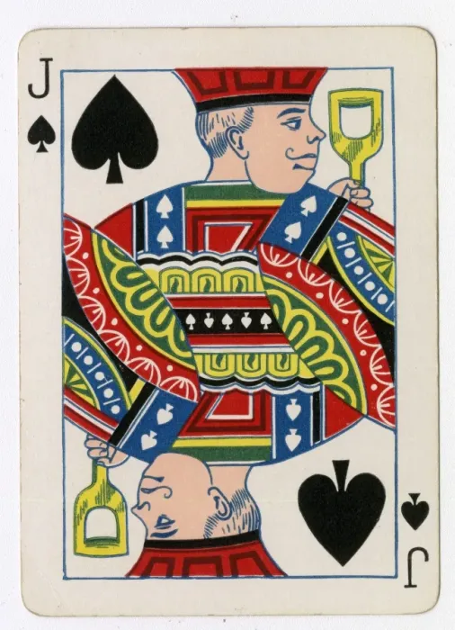 Framed Print : Vanity Fair Transformation Playing Card Framed Print : Vanity Fair Transformation Playing Card