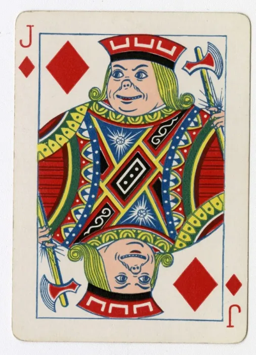 Framed Print : Vanity Fair Transformation Playing Card Framed Print : Vanity Fair Transformation Playing Card