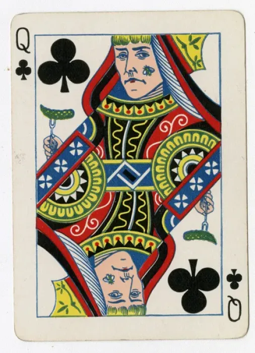 Framed Print : Vanity Fair Transformation Playing Card Framed Print : Vanity Fair Transformation Playing Card