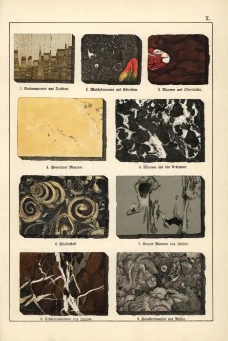 Framed Print : Varieties of marble Framed Print : Varieties of marble