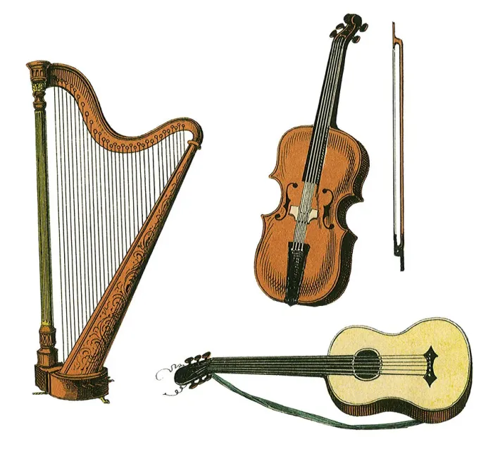 Framed Print : Variety of Instruments Date: 1880 Framed Print : Variety of Instruments Date: 1880