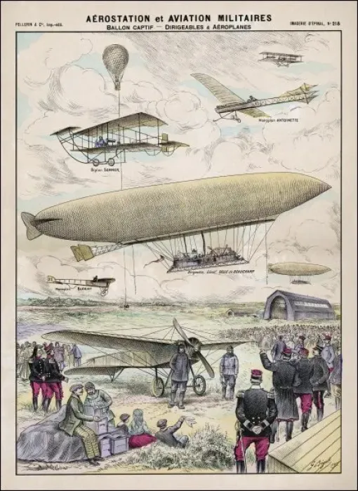 Framed Print : Various Aircraft 1912 Framed Print : Various Aircraft 1912