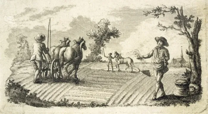 Framed Print : Various Farm Work Framed Print : Various Farm Work