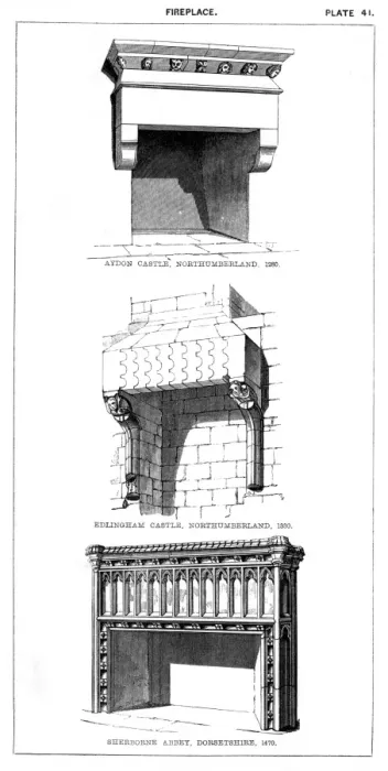 Framed Print : Various Fireplaces Framed Print : Various Fireplaces