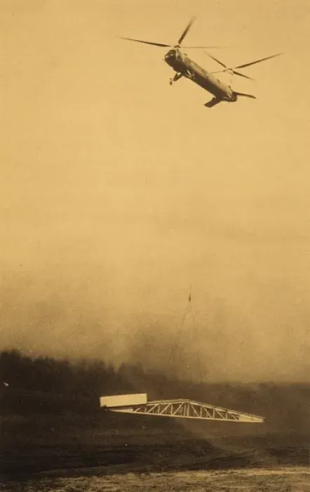 Framed Print : Various helicopters lifting load Framed Print : Various helicopters lifting load