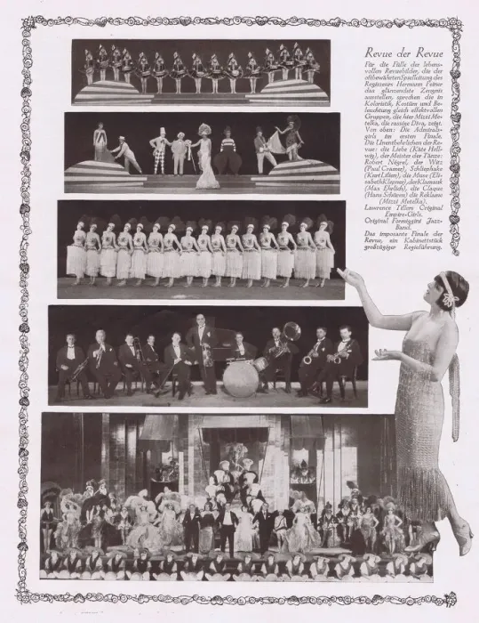 Framed Print : Various scenes from Herman Hallers Noch und Noch, Admiralspalast Framed Print : Various scenes from Herman Hallers Noch und Noch, Admiralspalast