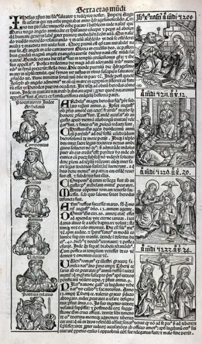 Framed Print : Various scenes from the life of Christ Framed Print : Various scenes from the life of Christ