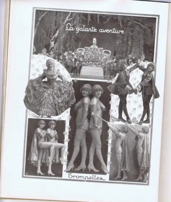 Framed Print : Various scenes from the revue Bonjour Paris at the Casino de Framed Print : Various scenes from the revue Bonjour Paris at the Casino de