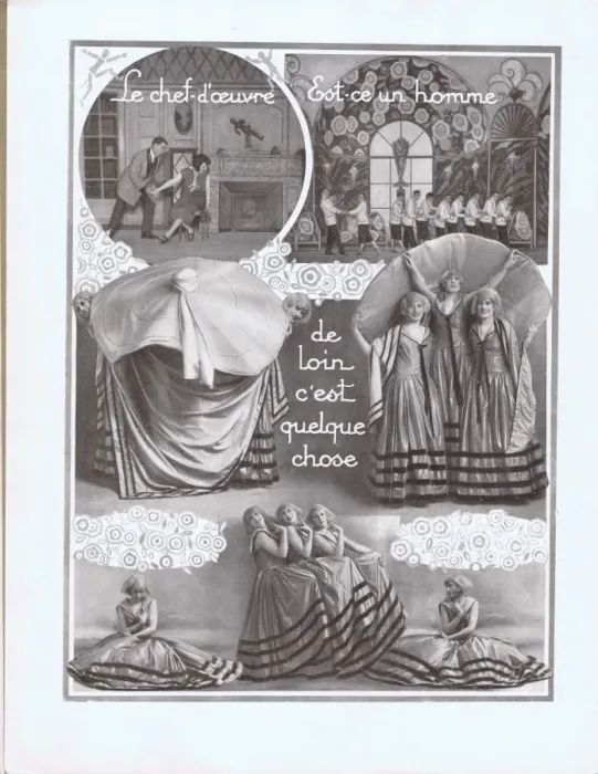 Framed Print : Various scenes from the revue Bonjour Paris at the Casino de Framed Print : Various scenes from the revue Bonjour Paris at the Casino de
