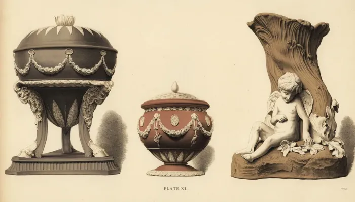 Framed Print : Three vases in different forms Framed Print : Three vases in different forms