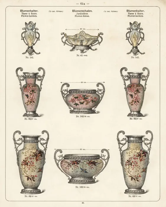 Framed Print : Vases, flower holder, flower dish, etc Framed Print : Vases, flower holder, flower dish, etc