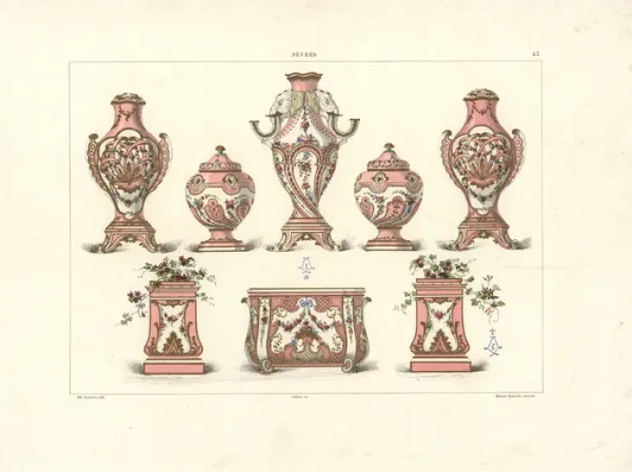 Framed Print : Vases and jardinieres Framed Print : Vases and jardinieres