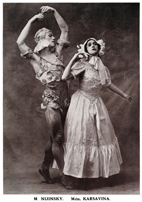 Framed Print : Vaslav Nijinsky and Tamara Karsavina Framed Print : Vaslav Nijinsky and Tamara Karsavina