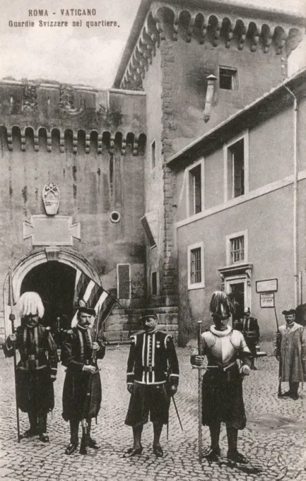 Framed Print : Vatican City, Rome, Italy - Quarters of the Swiss Guard Framed Print : Vatican City, Rome, Italy - Quarters of the Swiss Guard