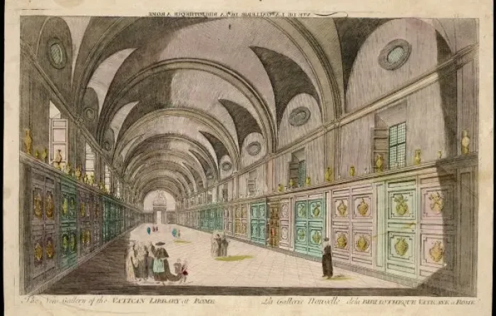 Framed Print : Vatican Library, C18 Framed Print : Vatican Library, C18