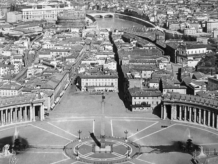 Framed Print : Vatican Rome Italy early 1900s Framed Print : Vatican Rome Italy early 1900s