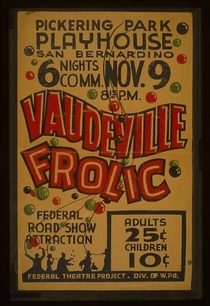 Vaudeville frolic Vaudeville frolic