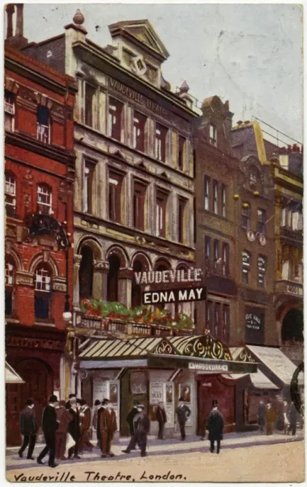 Framed Print : Vaudeville Theatre, The Strand, London Framed Print : Vaudeville Theatre, The Strand, London
