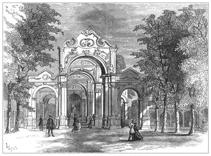 Framed Print : Vauxhall Gardens Framed Print : Vauxhall Gardens