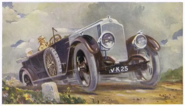 Framed Print : Vauxhall-Kington 25 1921 Framed Print : Vauxhall-Kington 25 1921